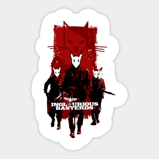 Inglourious Basterds Maus Sticker by RebelGeek